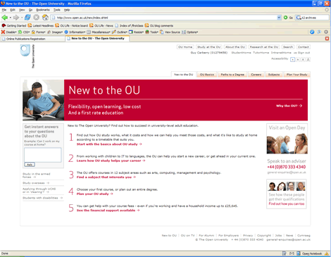 new to ou